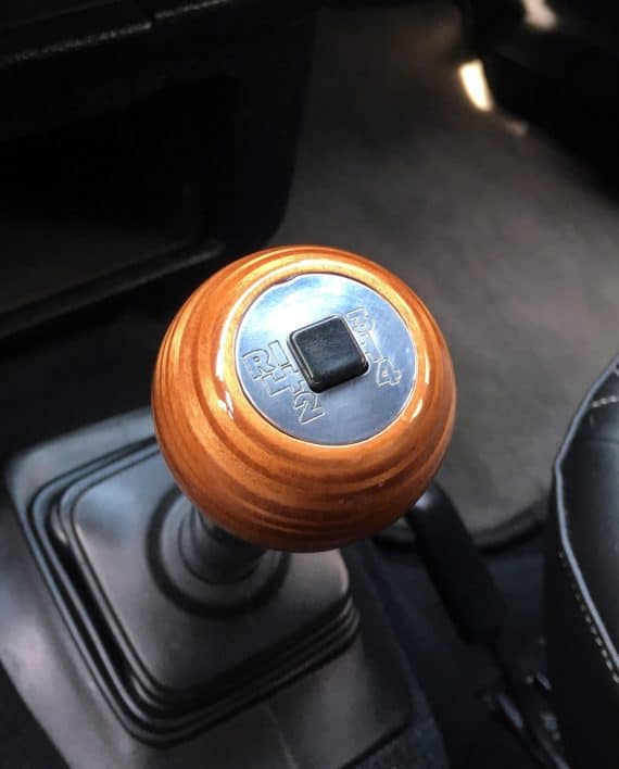 volvo with overdrive shift knob